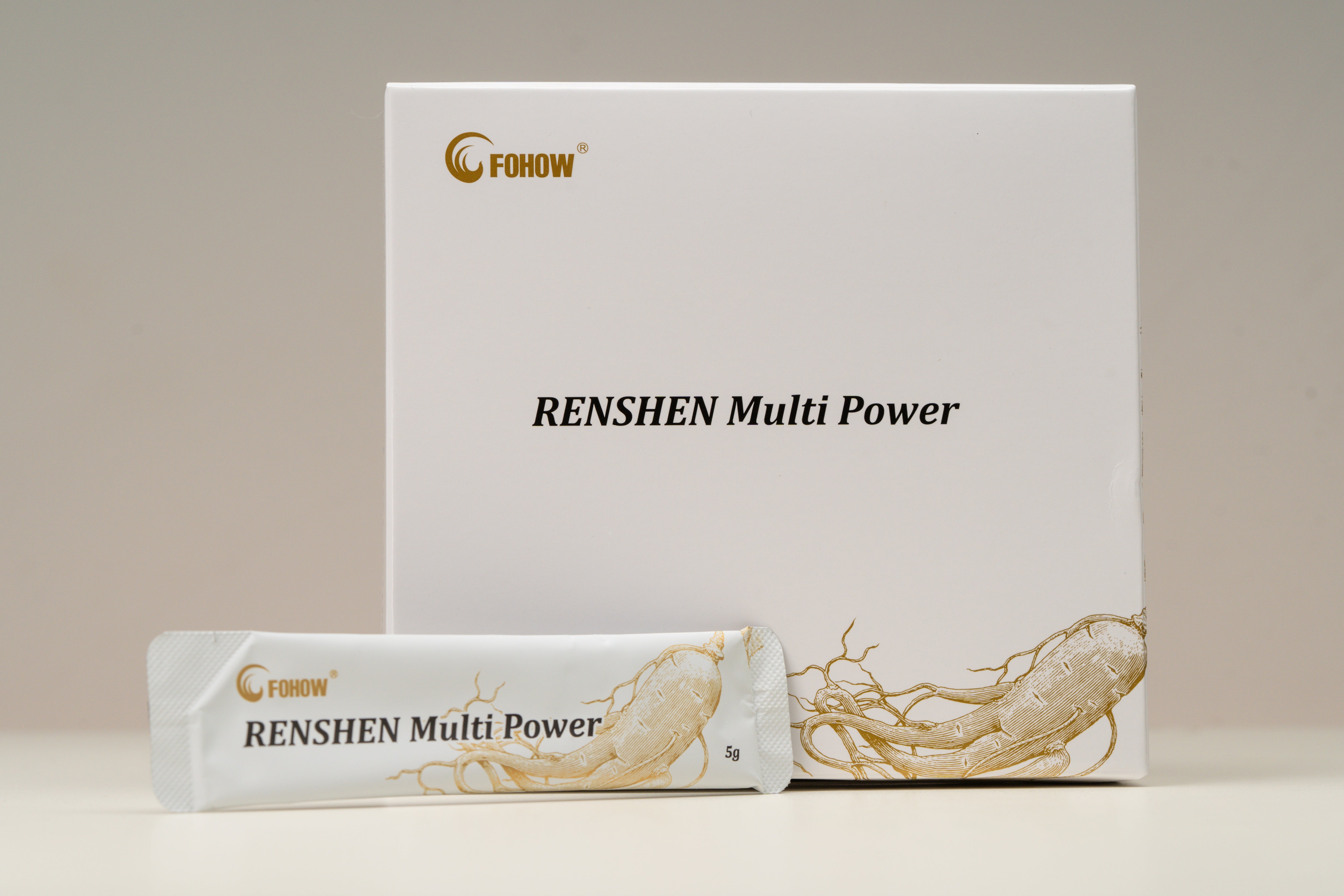 Renshen Multi Power Băutură Instant cu peptide de ginseng