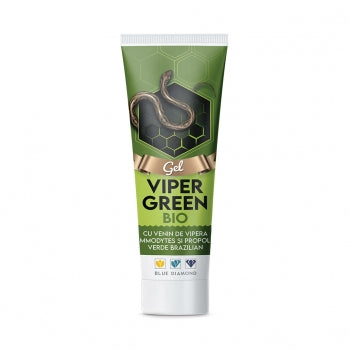 Gel Viper Green Bio cu venin de vipera si propolis verde brazilian - 50 ml - Tratamente Naturiste Nicu Ghergu S.R.L