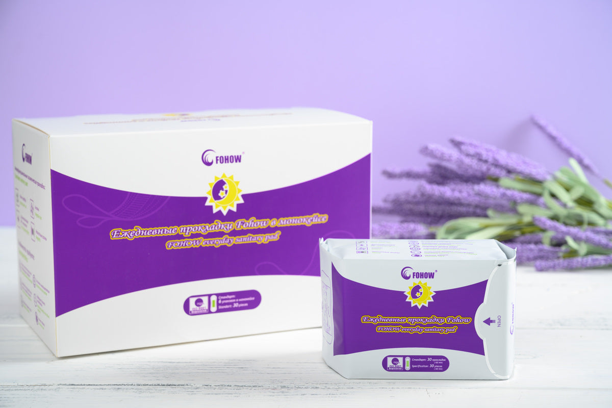 Absorbante igienice zilnice Fohow panty liners (cutie cu 6 pachete) - Tratamente Naturiste Nicu Ghergu S.R.L