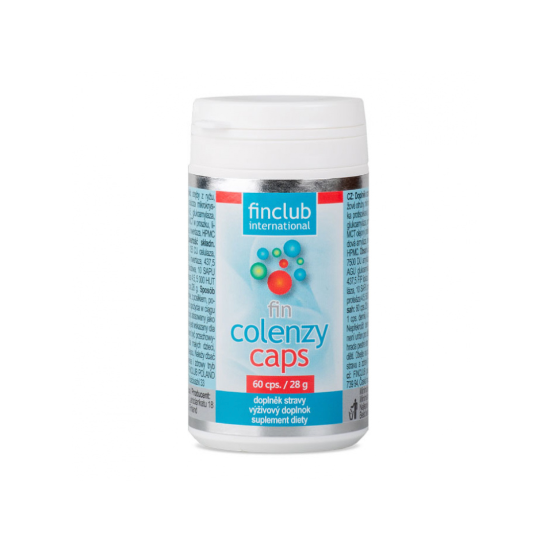 Colenzycaps - Pentru o digestie sanatoasa 60 capsule