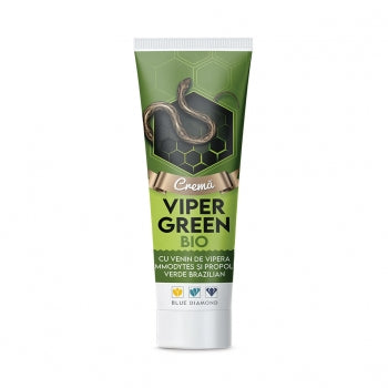 Crema Viper Green cu venin de vipera si propolis verde brazilan - 100 ml - Tratamente Naturiste Nicu Ghergu S.R.L