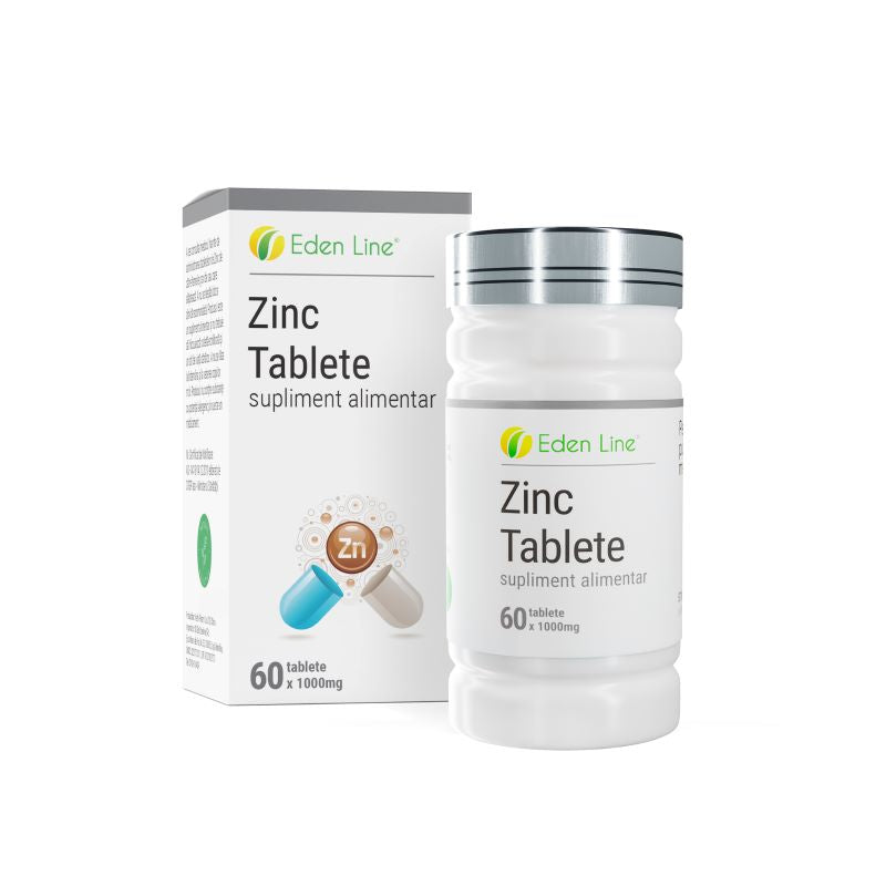 Zinc 60 tablete - Tratamente Naturiste Nicu Ghergu S.R.L